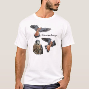 Das T-Shirt der amerikanischen Kestrel-Männer