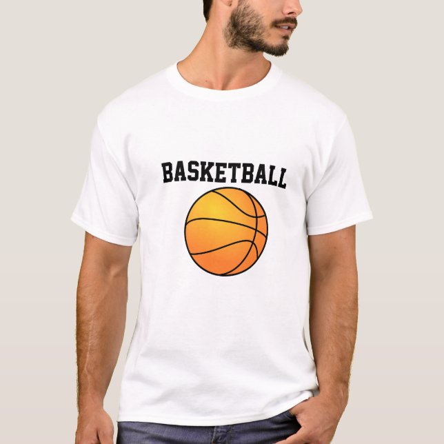 Das T-Shirt der Basketball-Männer (Vorderseite)