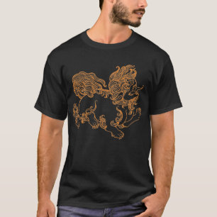 Das T-Shirt der Foo Hundemänner