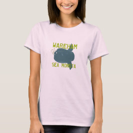 Das T-Shirt der Frauen in der Lagune