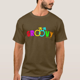Das T-Shirt der Groovy Männer