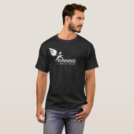 Das T-Shirt der grundlegenden Männer: Laufen mit