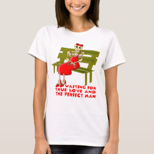 DAS T-SHIRT DER LUSTIGEN FRAUEN, WARTETE LIEBE