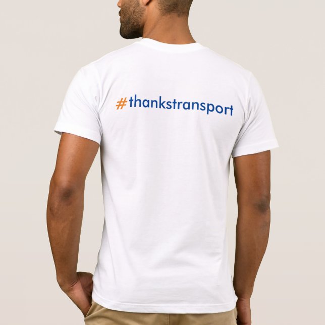 Das T-Shirt der Männer (Rückseite)
