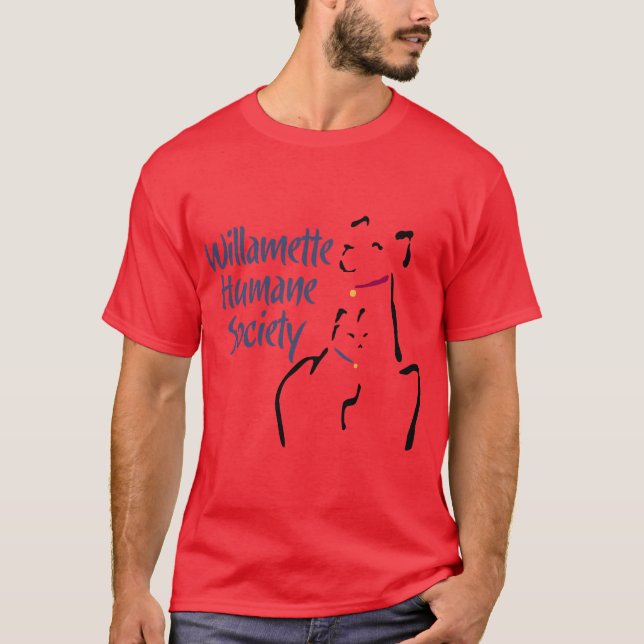 Das T-Shirt der Männer (kein hinteres Abziehbild) (Vorderseite)