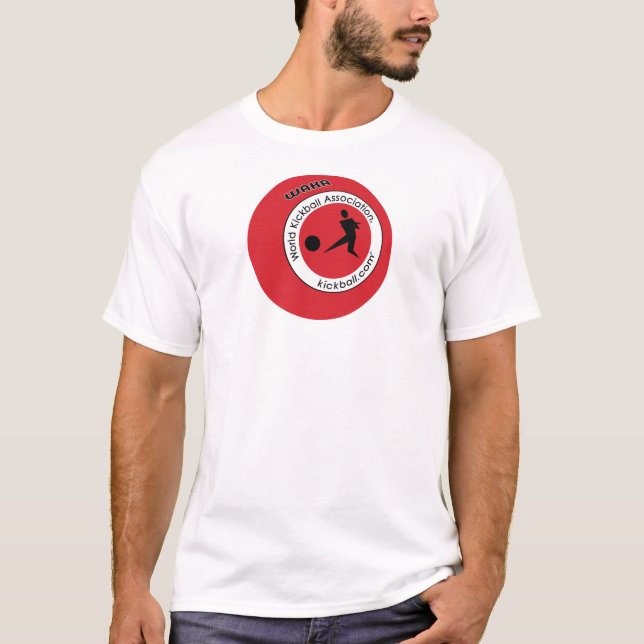 Das T-Shirt der Männer - Kickball Logo (Vorderseite)