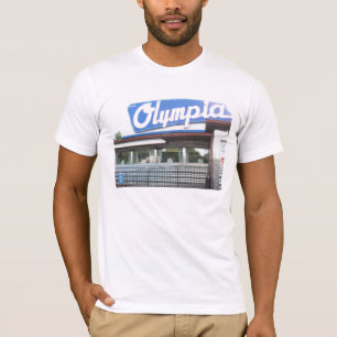 Das T-Shirt der Olympia-Restaurant-Männer