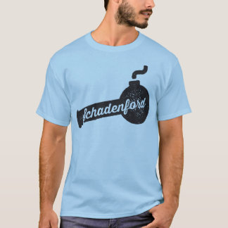Das T-Shirt der Schadenford Sprungs-Bomben-Männer