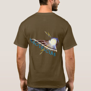 Das T-Shirt des Elektrikers