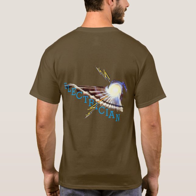 Das T-Shirt des Elektrikers (Rückseite)