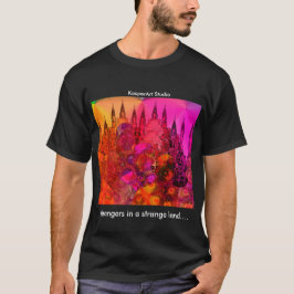Das T-Shirt-"Fremde der Männer in einem T-Shirt