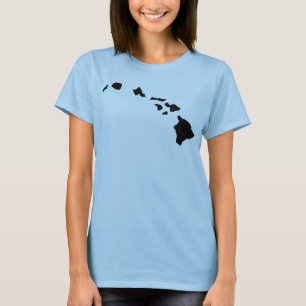 das T-Shirt Hawaii-Frau