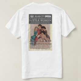 Das T-Shirt Insel-Stadt-Opern-der kleinen