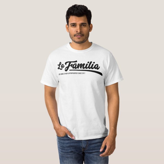 Das T-Shirt La Familia Männer (Vorne ganz)