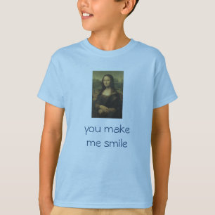 Das T-Shirt Mona Lisa des Kindes "Sie lassen mich