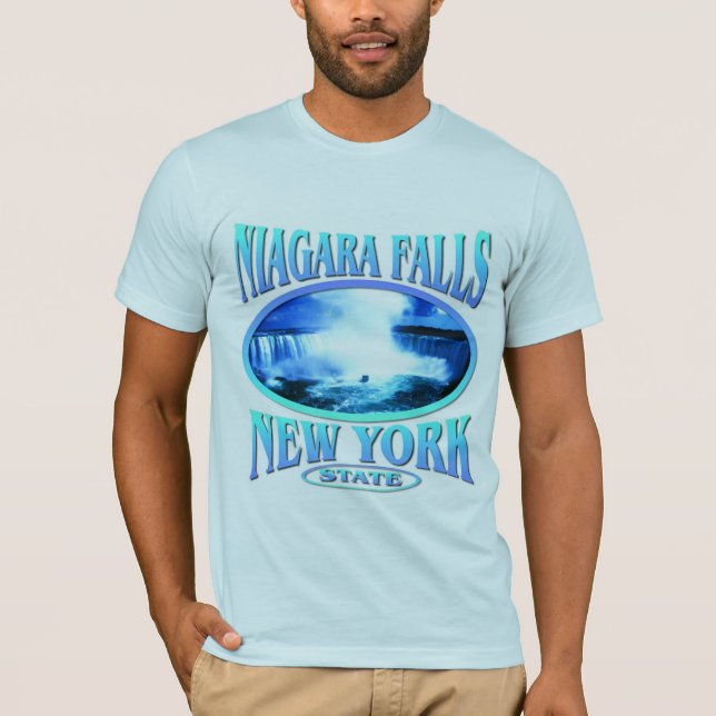 Das T-Shirt Niagara- Fallsmänner (Vorderseite)