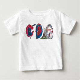 Das T-Shirt | PARIS, Franc (CDG) des Babys