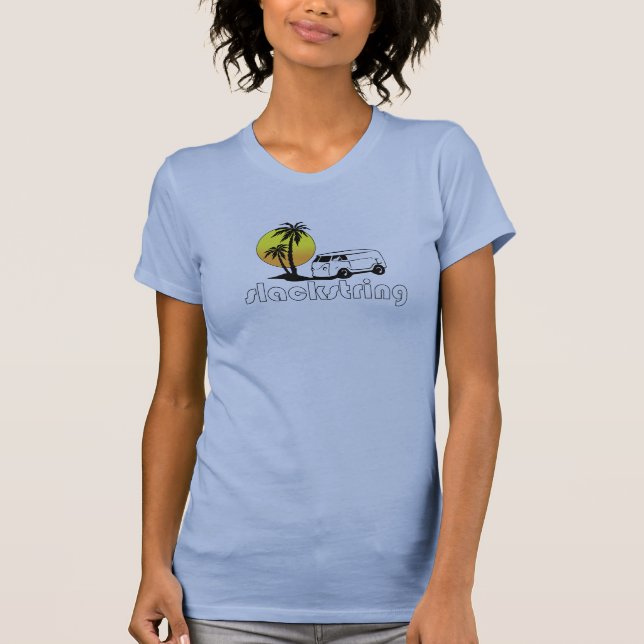 Das T-Shirt Slackstring Mädchens (Vorderseite)