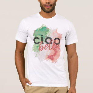 das T-Stück ciao bella Italien-Männer T-Shirt