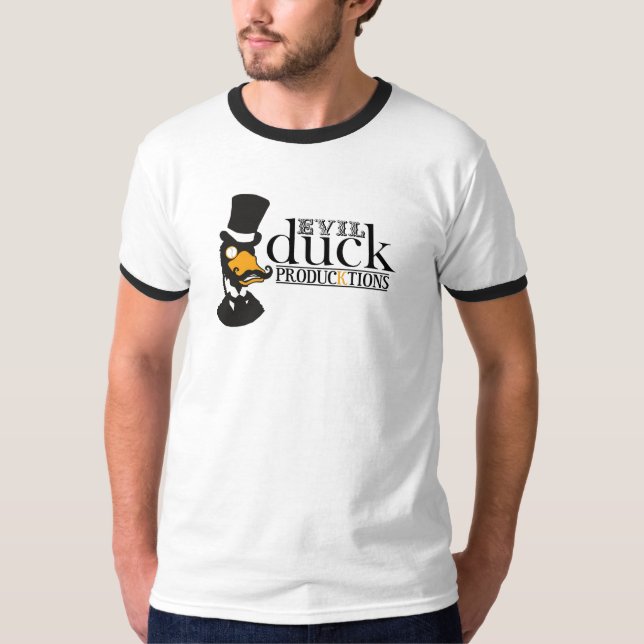 Das T-Stück der schlechten Männer der Ente T-Shirt (Vorderseite)