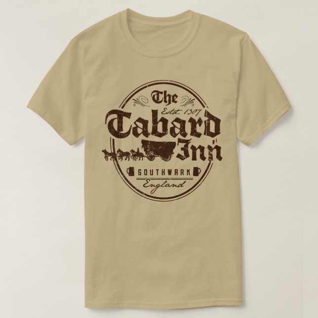 Das Tabard Inn T-Shirt (Design vorne)