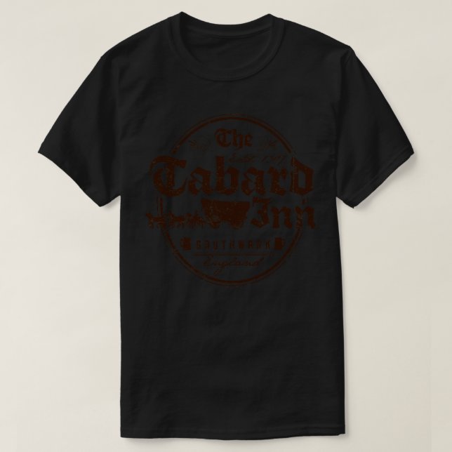 Das Tabard Inn T-Shirt (Design vorne)