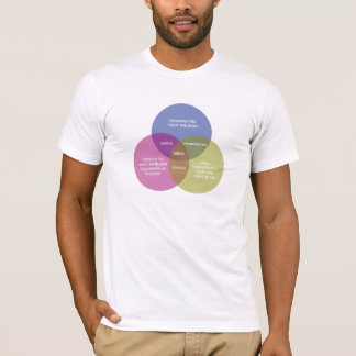 Das tadellose Venn Diagramm T-Shirt