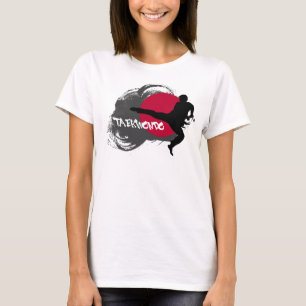 Das Taekwondo-Trägershirt der Frauen T-Shirt