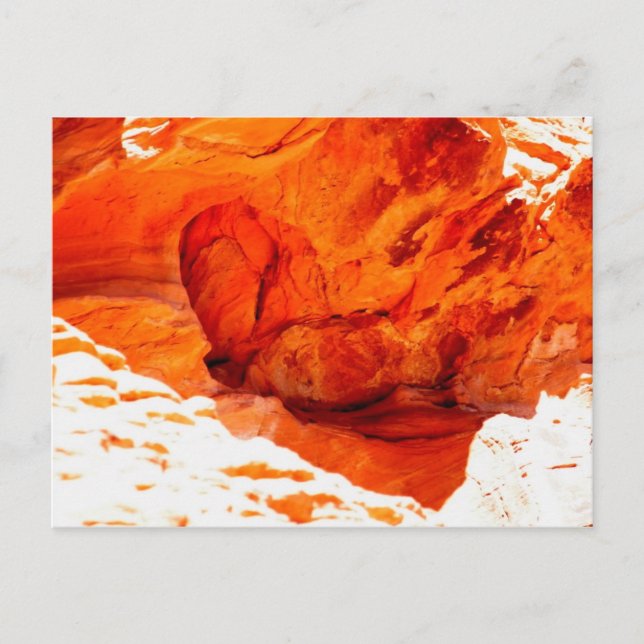 Das Tal des Feuers Postkarte (Vorderseite)