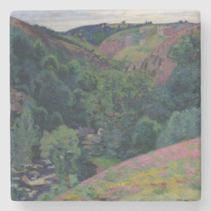 Das Tal des Sedelle, 1897 (Öl auf Leinwand) Steinuntersetzer