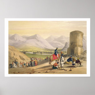 Das Tal von Maidan, 'von den Skizzen in Afghaunist Poster