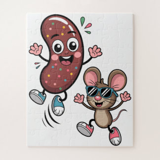 Das tanzende Duo Puzzle Art