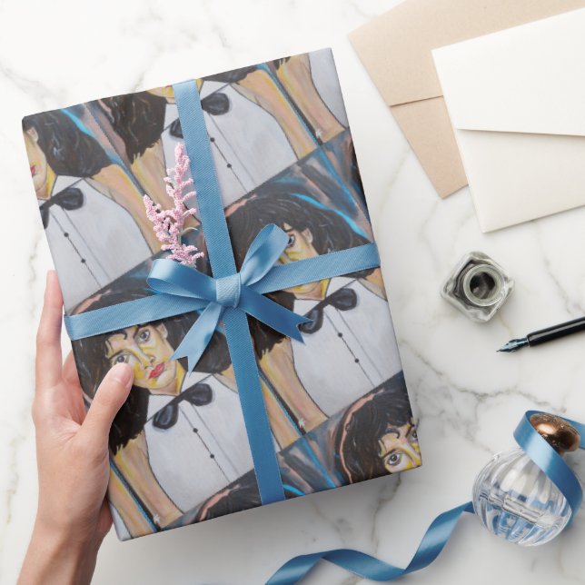 Das Tänzer Gemälde von Alfred Fox Geschenkpapier (Schenken)