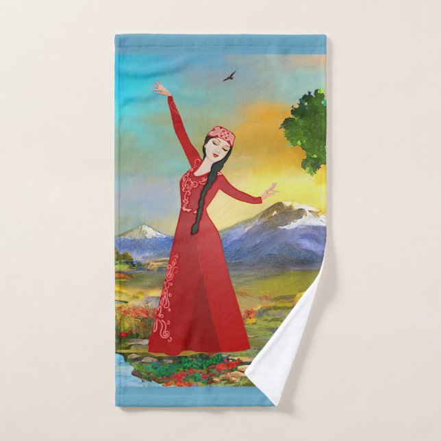 Das Tanzhandtuch Handtuch (Handtuch)