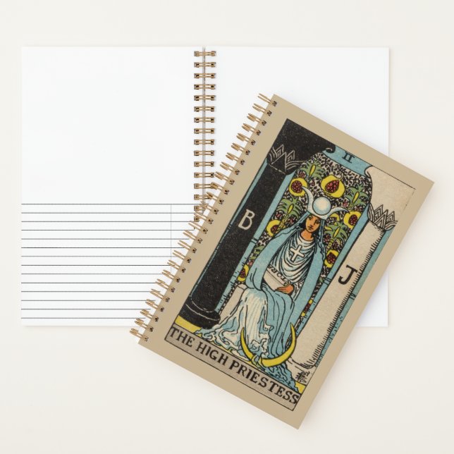 Das Tarot der Hohepriestess Notizbuch (Innen)