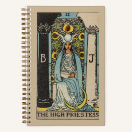 Das Tarot der Hohepriestess Notizbuch