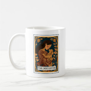 Das Tarot des Hundes Lover hielt sich für Kaffeetasse