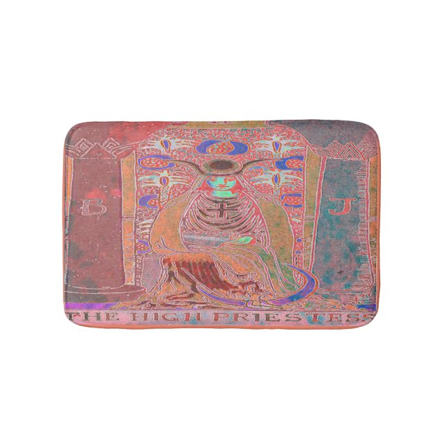Das Tarot Hoch Priestess Badematte (Vorderseite)