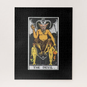 Das Tarot-Kartenpuzzle des Teufels