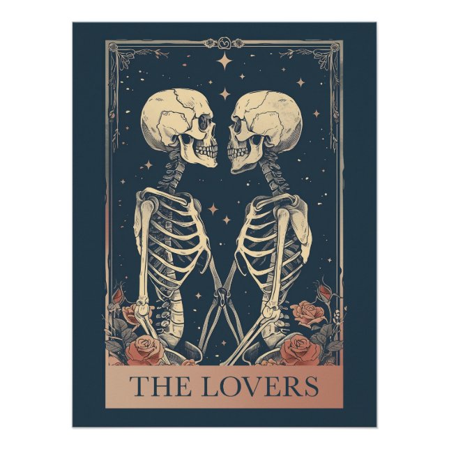 Das Tarot Lovers Poster (Vorderseite)