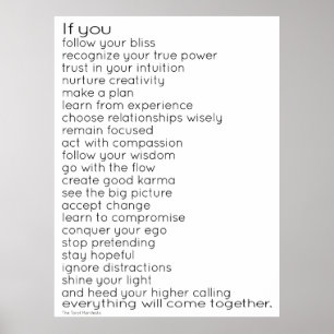 Das Tarot Manifesto Poster