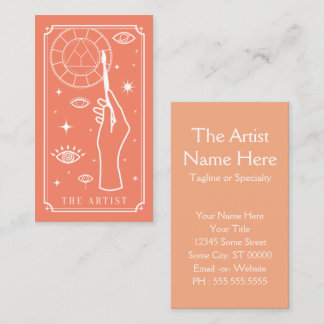 das Tarot Visitenkarte