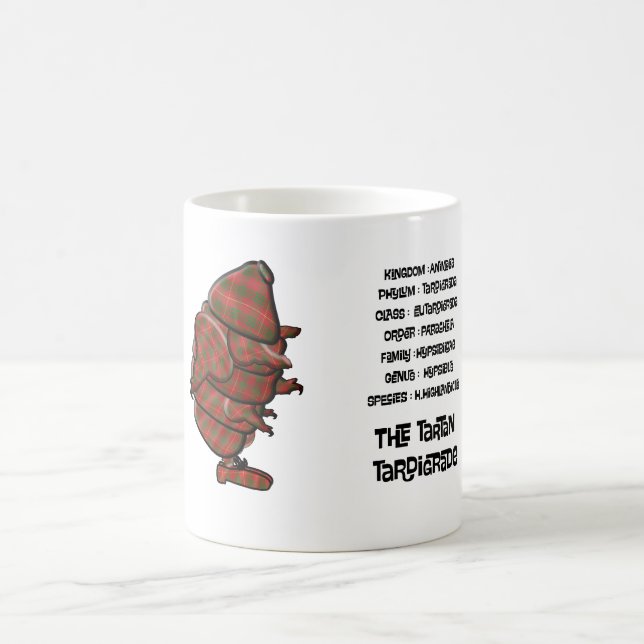 Das Tartan-Tardigrad Kaffeetasse (Mittel)