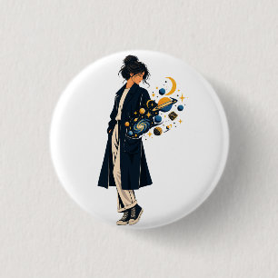 Das Taschenuniversum Button