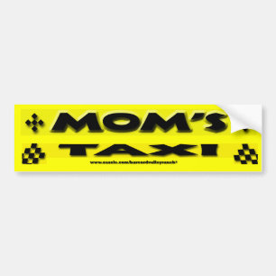 Das Taxi der Mama Autoaufkleber
