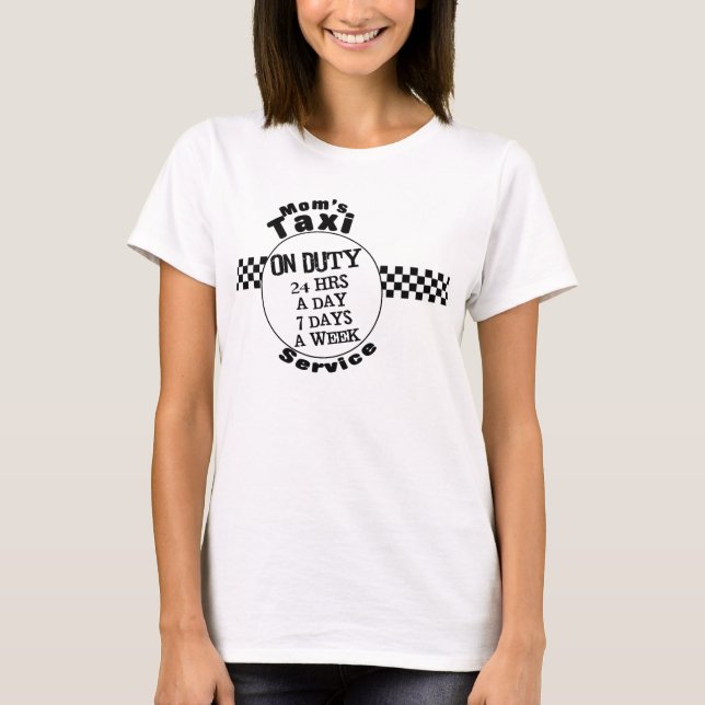 Das Taxi-Service der Mama T-Shirt (Vorderseite)