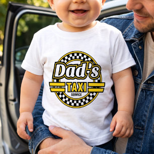 Das Taxi-Service-Logo des Vaters Baby T-shirt