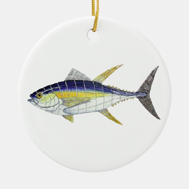 DAS TAXIERTE KERAMIK ORNAMENT (Vorne)