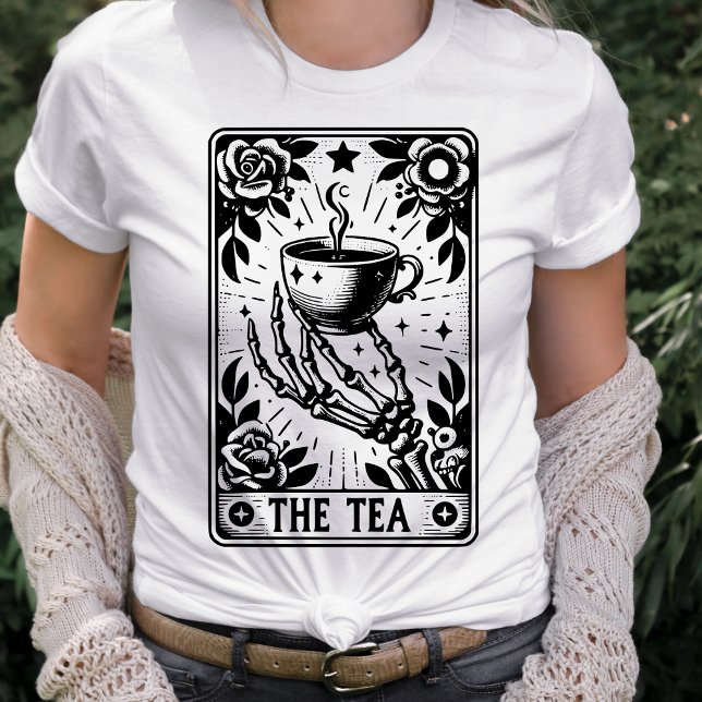 Das Tea Drinker Tarot T-Shirt (Von Creator hochgeladen)