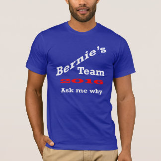 Das Team 2016 der *Bernies fragen T-Shirt